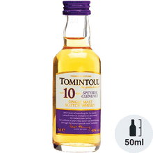 TOMINTOUL 10 YRS 50 ML - CRC APPROVED